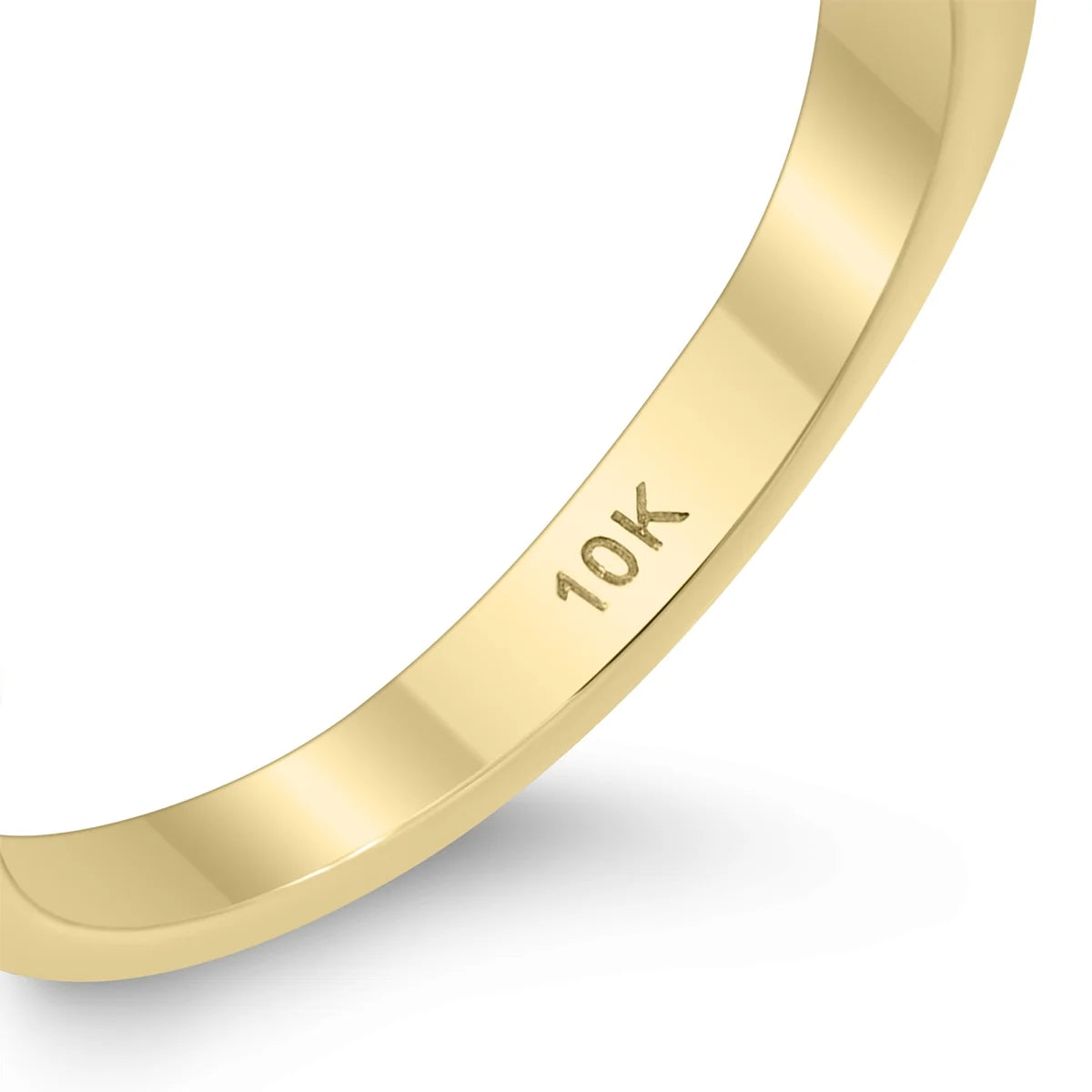 10K Yellow Gold Three Stone Diamond Ring R4157