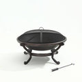 Cast Iron Wood Burning Fire Pit H898
