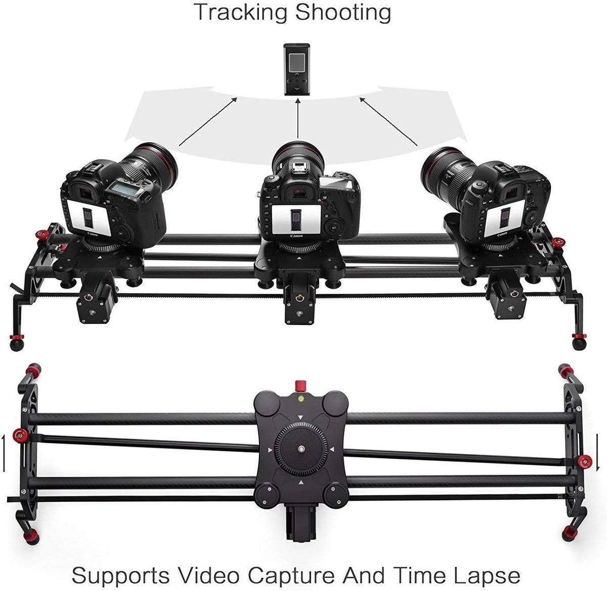 31 80cm Camera Slider Rail System C640