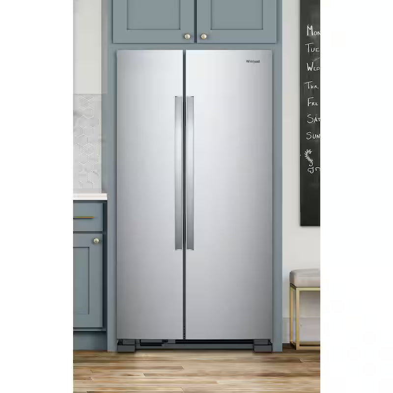 25 cu. ft. Side by Side Stainless Steel Refrigerator E124177
