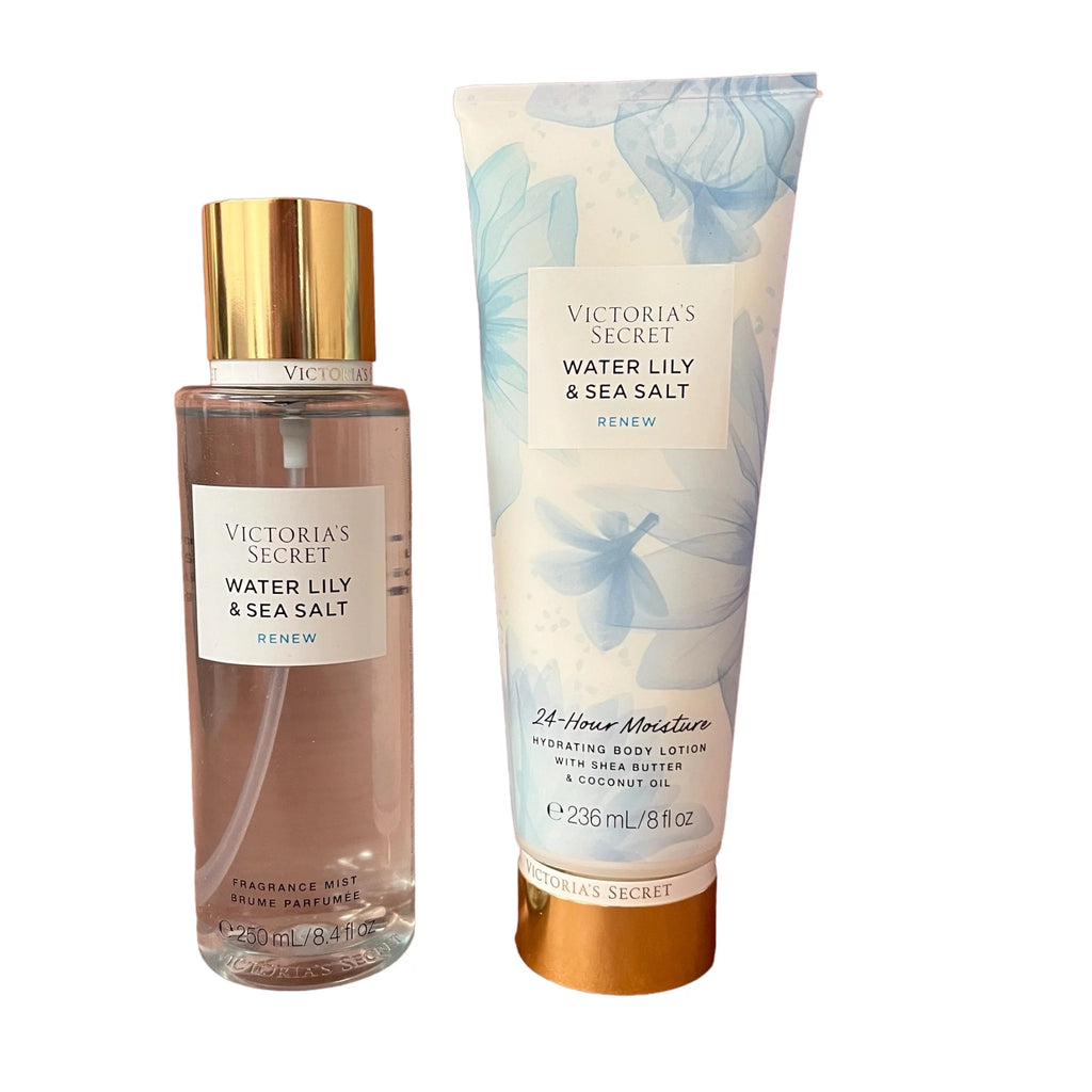 Water Lily & Sea Salt Mist & Body Lotion Set F2566
