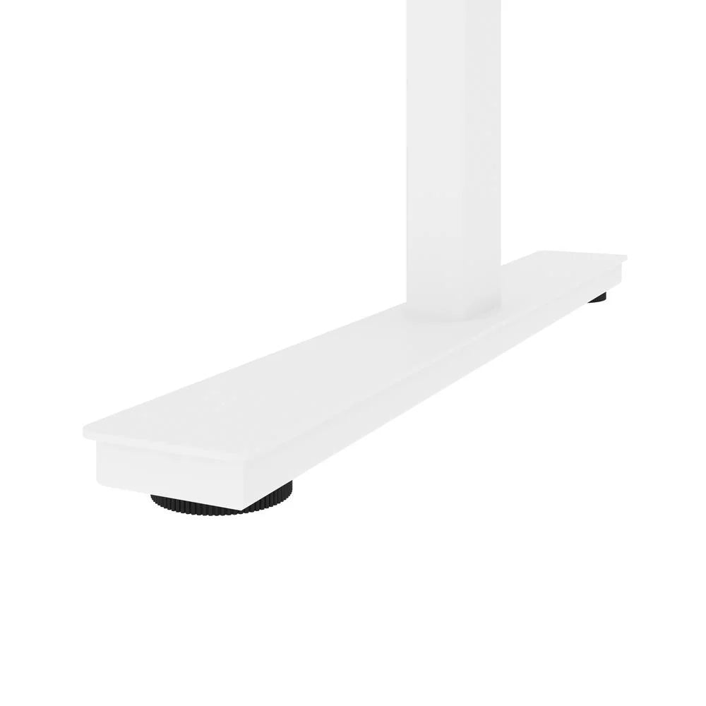 Black Electric Standing Desk with Monitor Arms B7167