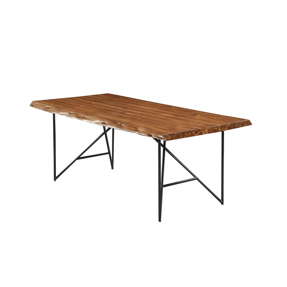 Light Walnut Solid Wood Dining Table V285313