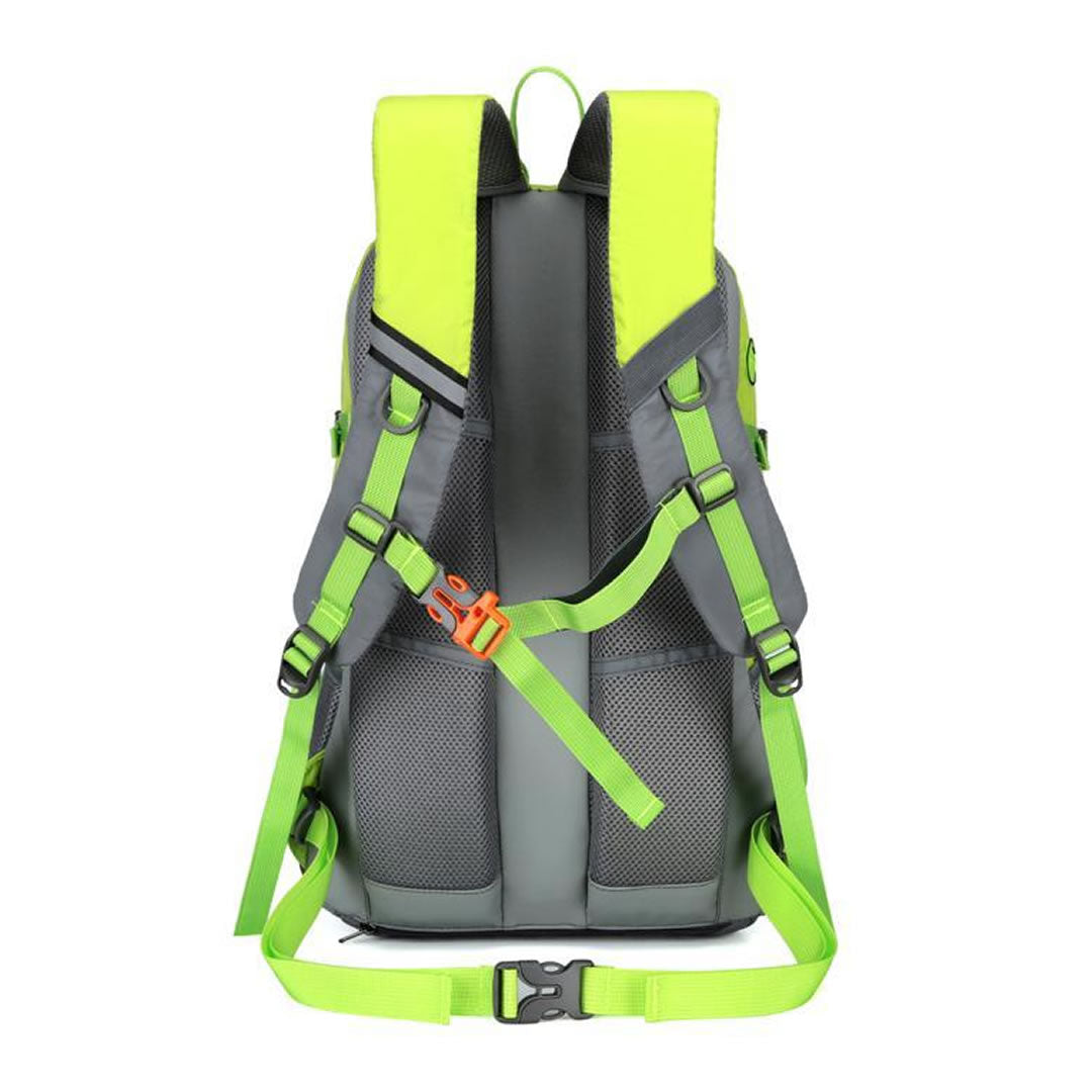 Hi Vis Green Reflective Bike Backpack Q150