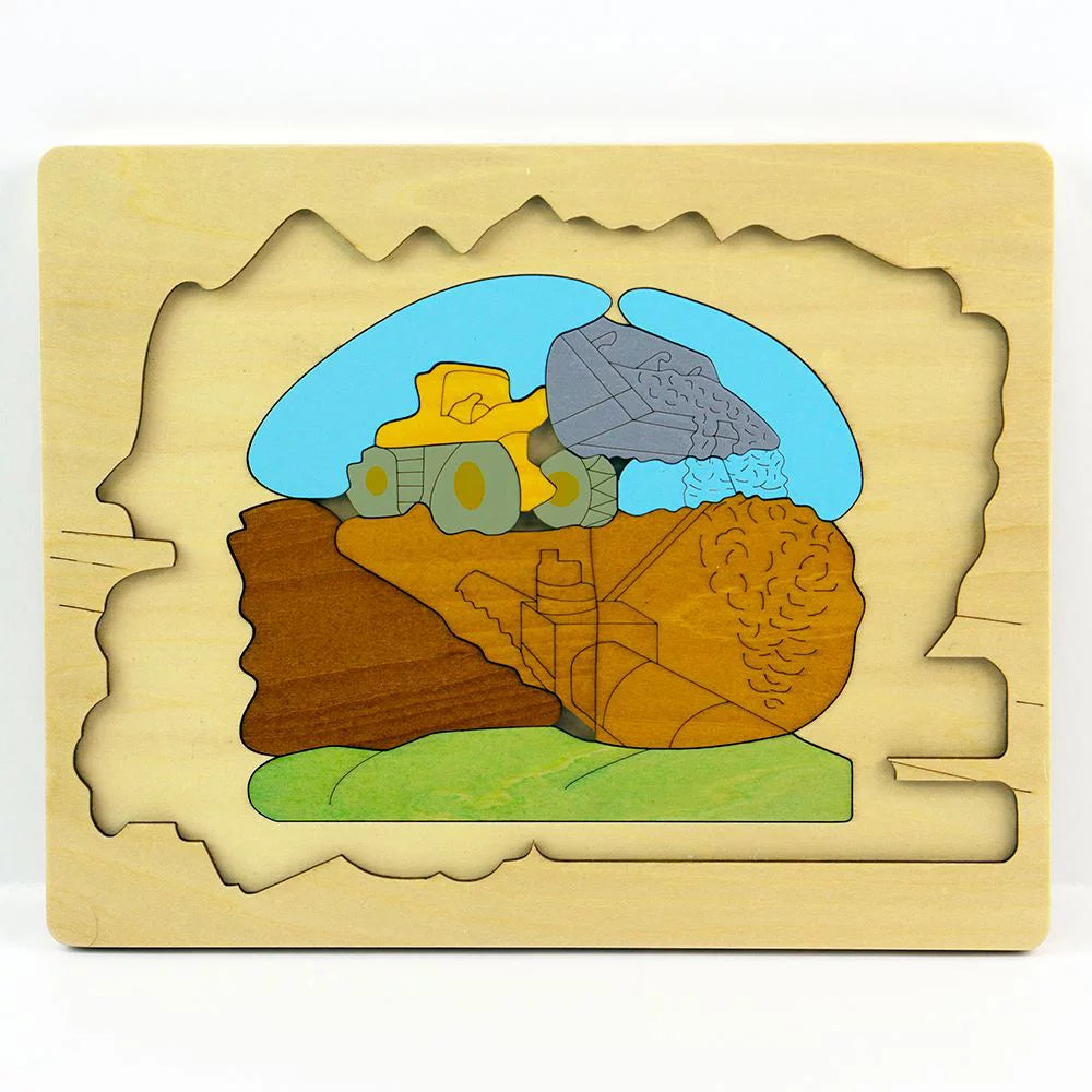 48 Piece Wood Children's Puzzle L793