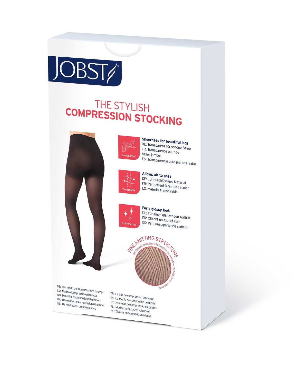 30-40 mmHg Small Suntan Thigh High Silicone Dot Band F9330