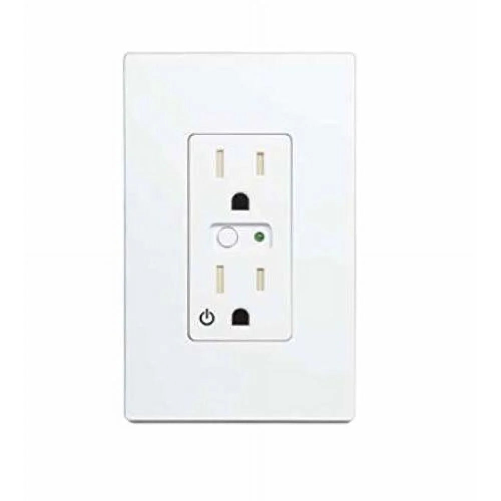 Z-Wave Single Wall Outlet 1800W 120VAC D51028