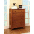 Oak 5-Drawer Chest T7410