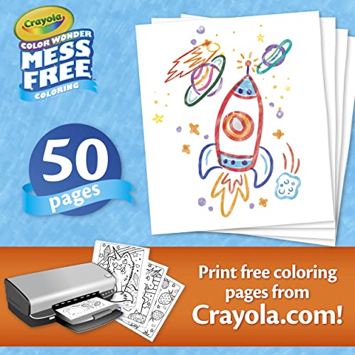 Color Wonder Magic Light Brush Mess Free Painting Station E8007