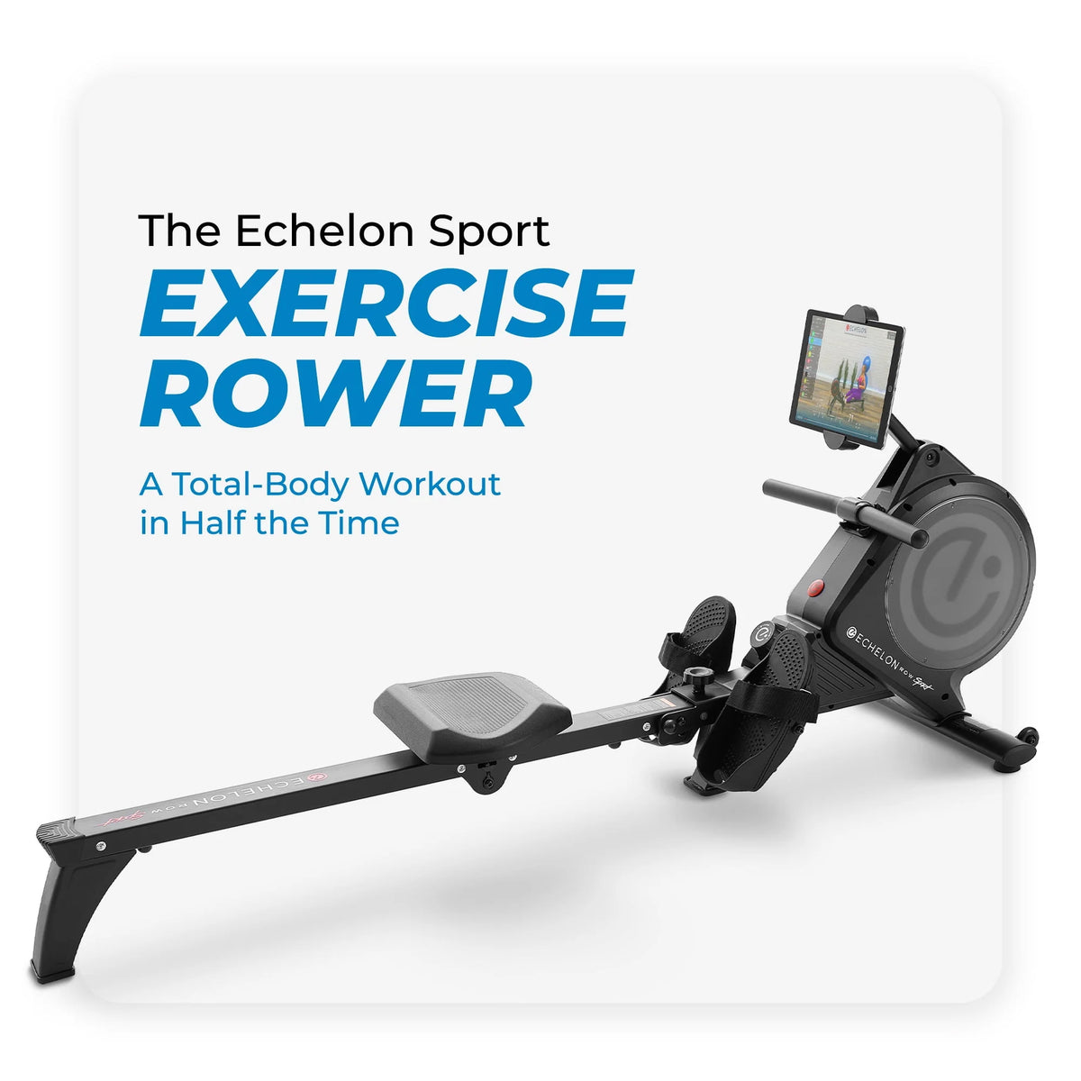 Exercise Rower with 32 Levels of Magnetic Resistance J483319