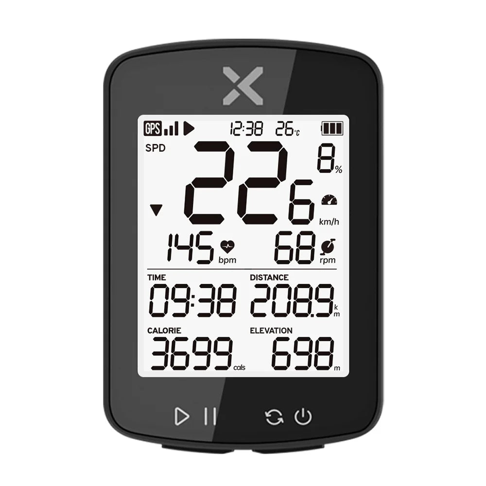 Wireless Waterproof Bike Computer Speedometer T716