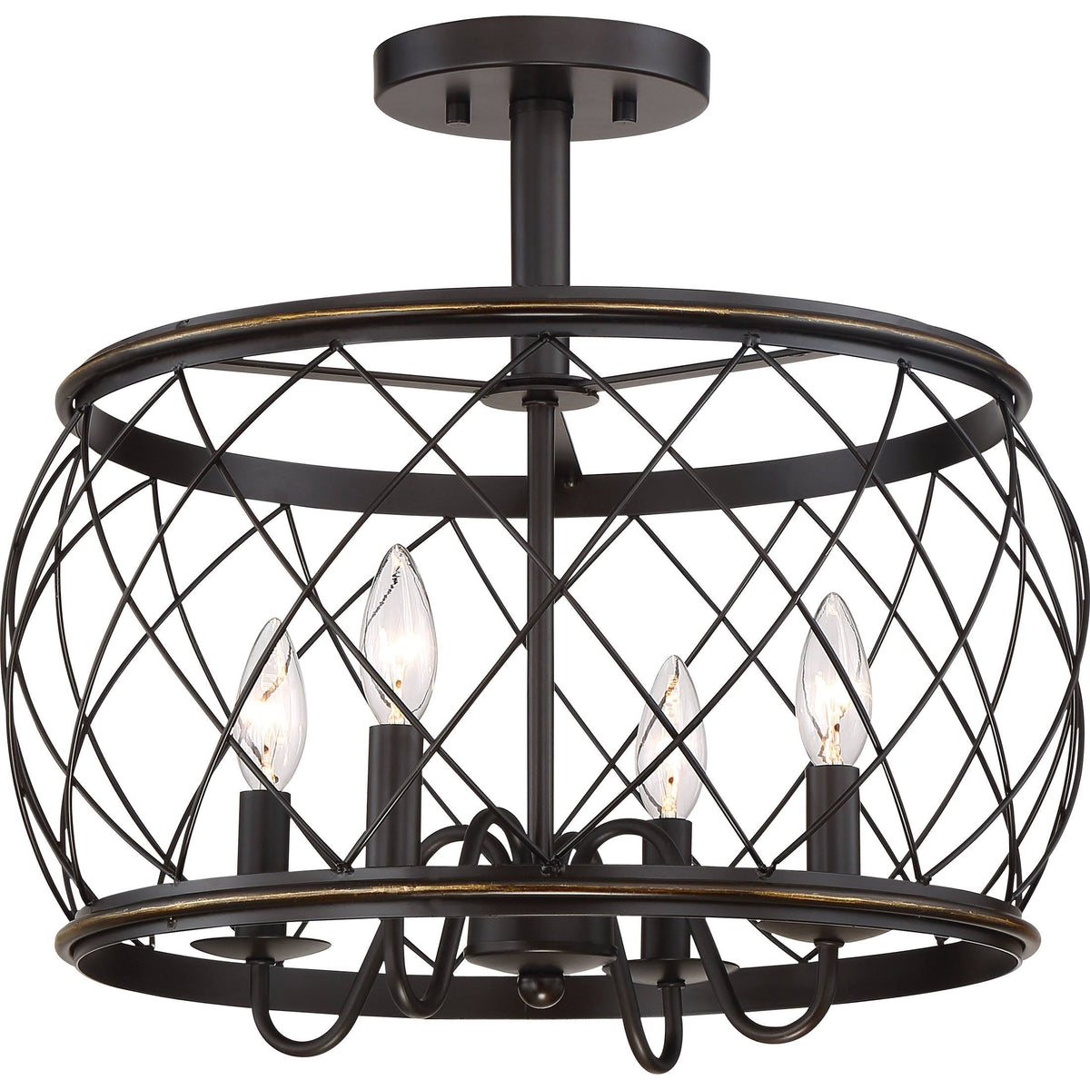 Semi Flush Mount Light U6003