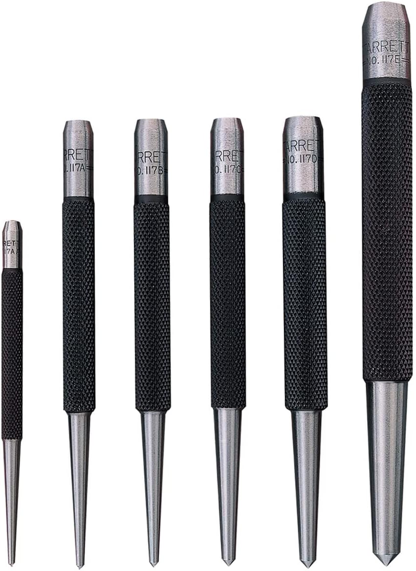 Center Punch Set, Set of 5, Hardened Tempered Steel K71649