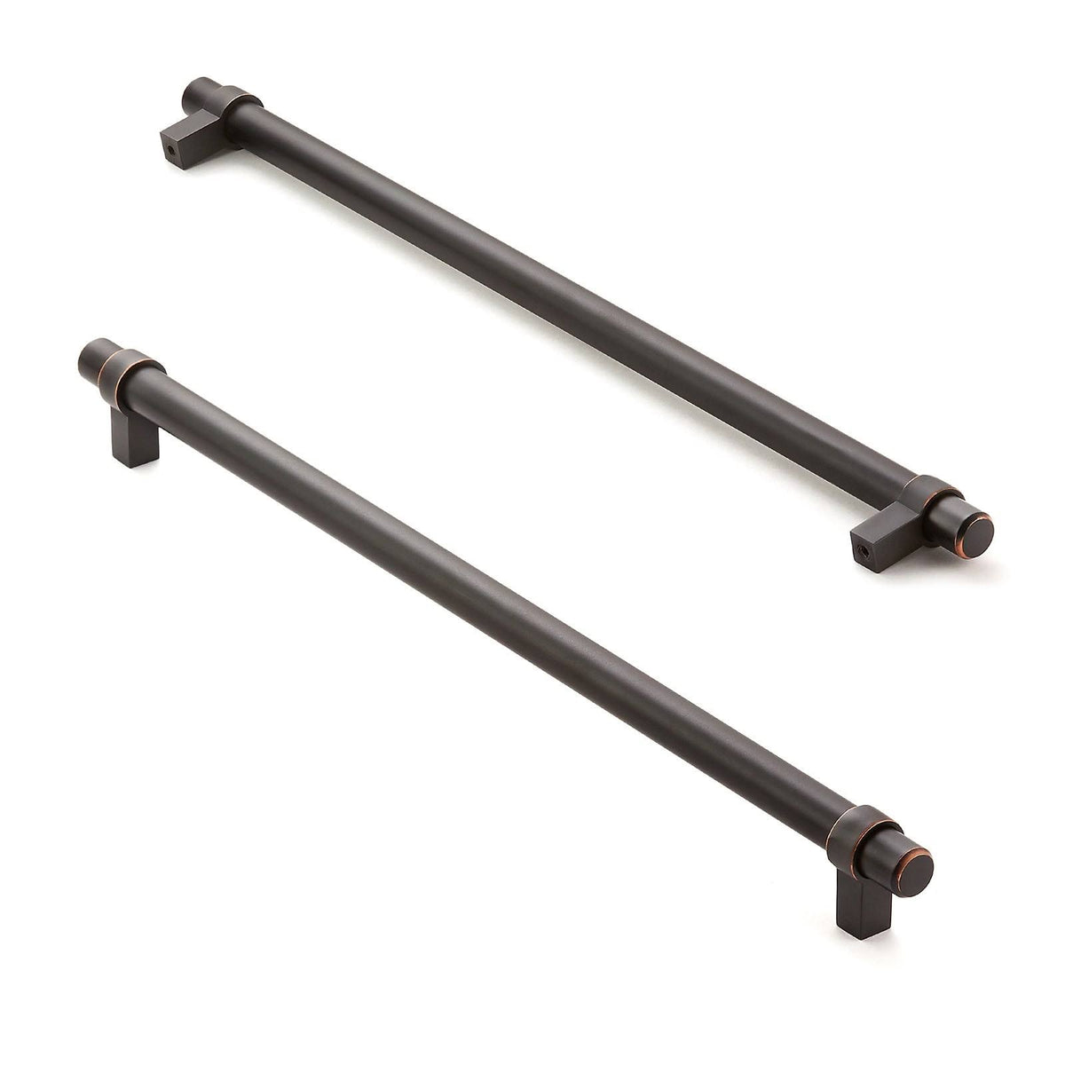 10 Pack Solid Kitchen Cabinet Bar Handle Pulls Oil Rubbed Bronze U21258