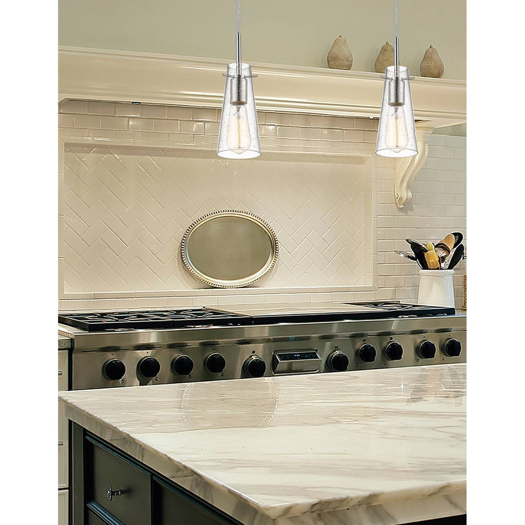 Brushed Nickel 3-Light Island/Billiard C877862