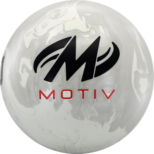Solid White with Silver Pearl Hybrid Bowling Ball S97009