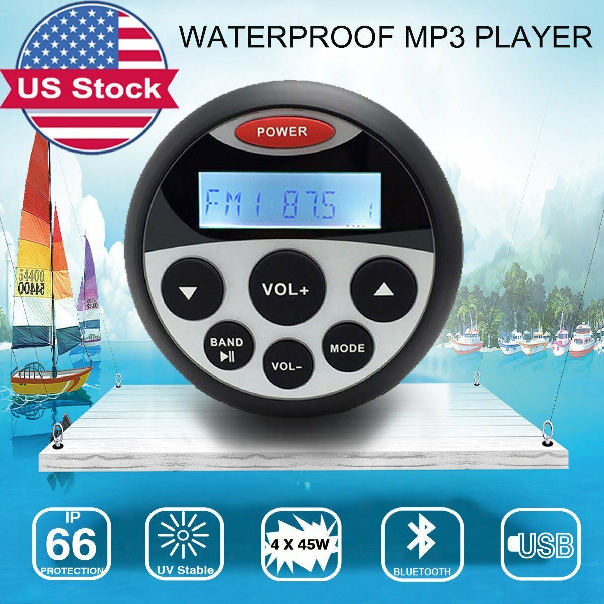 Waterproof Marine Bluetooth Stereo Receiver X9064