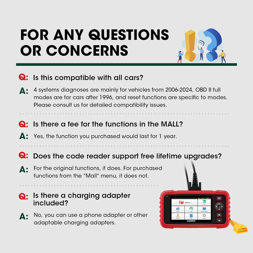 OBD2 Scanner with 8 Reset Functions C5637