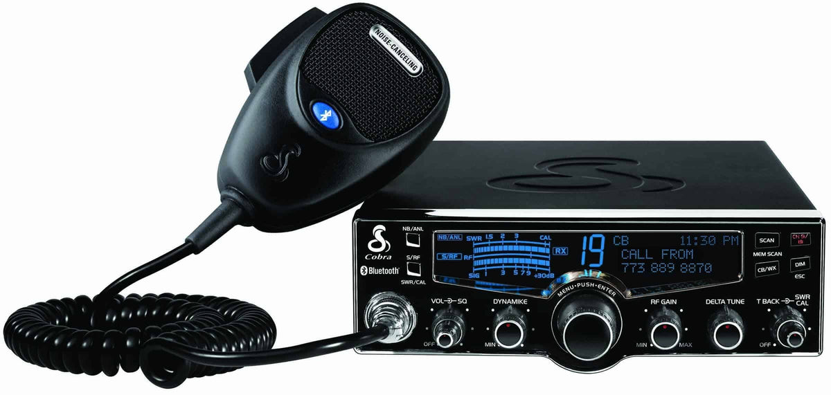 Black CB Radio with Bluetooth U835