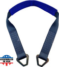 Black Motorcycle Tie Down Axle Straps with Protective Sleeve 12 PK R84731