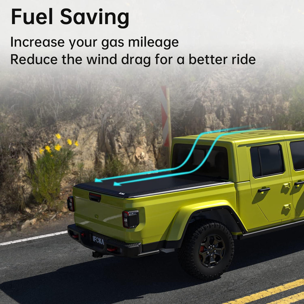 Soft Roll Up Truck Bed Tonneau Cover for 5' Bed (60") V940