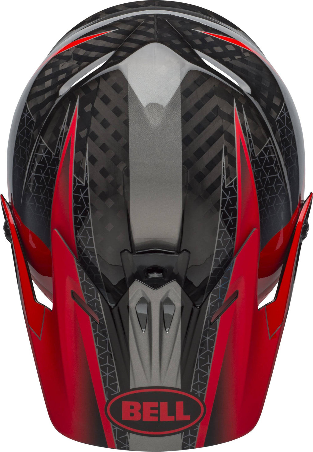Matte Black/White Full-9 Helmet B678