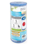 2Pc Intex Krystal Clear Pool Filter 4.25 in. W X 8 in. L J155