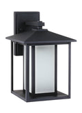 Black 1 Light Outdoor Wall Lantern O48442