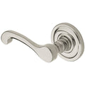 Passage Lever with Bright Nickel Finish C154656
