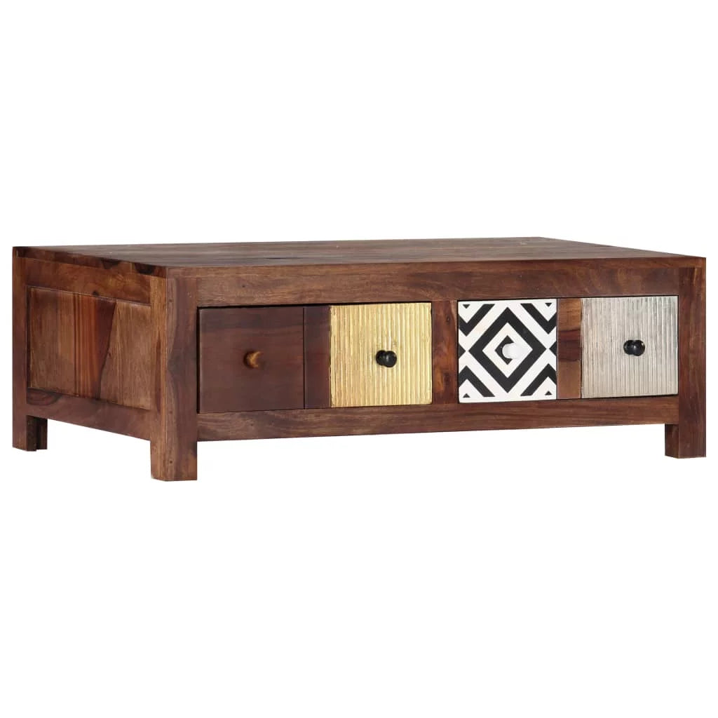 Coffee Table Solid Sheesham Wood W874526