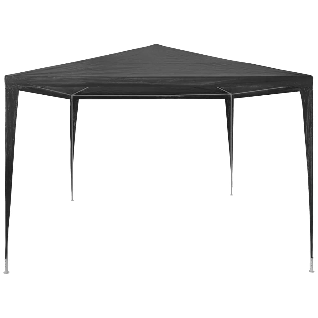 Party Tent PE Anthracite 9'10"x13'1" M6146