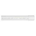 4-in x 10-ft Corrugated Solid Pipe in White U58585