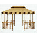 Replacement Canopy Top for Victorian Gazebo, Solid Beige, Riplock 350 F9696