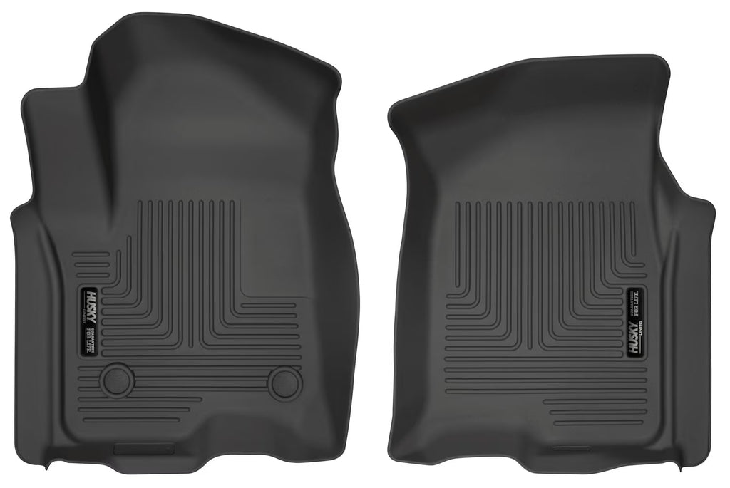 Black Front Row Floor Liners C1084