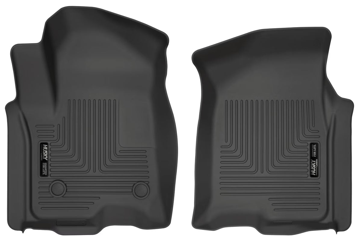Black Front Row Floor Liners C1084
