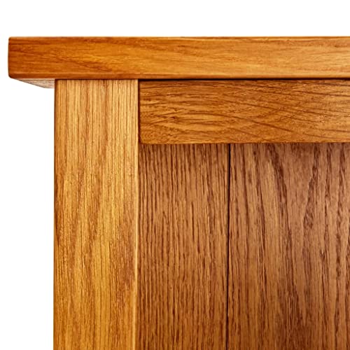 3-Tier Solid Oak Wood Bookcase X869