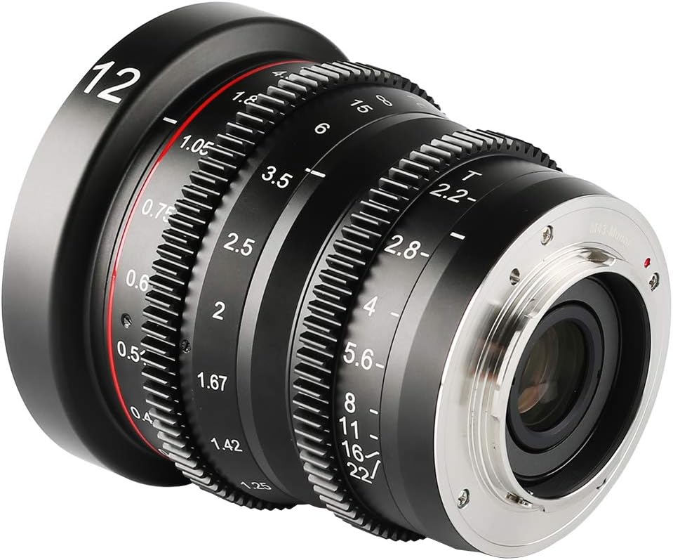 12mm T2.2 Manual Focus Cine Lens for Micro Four Thirds X457473