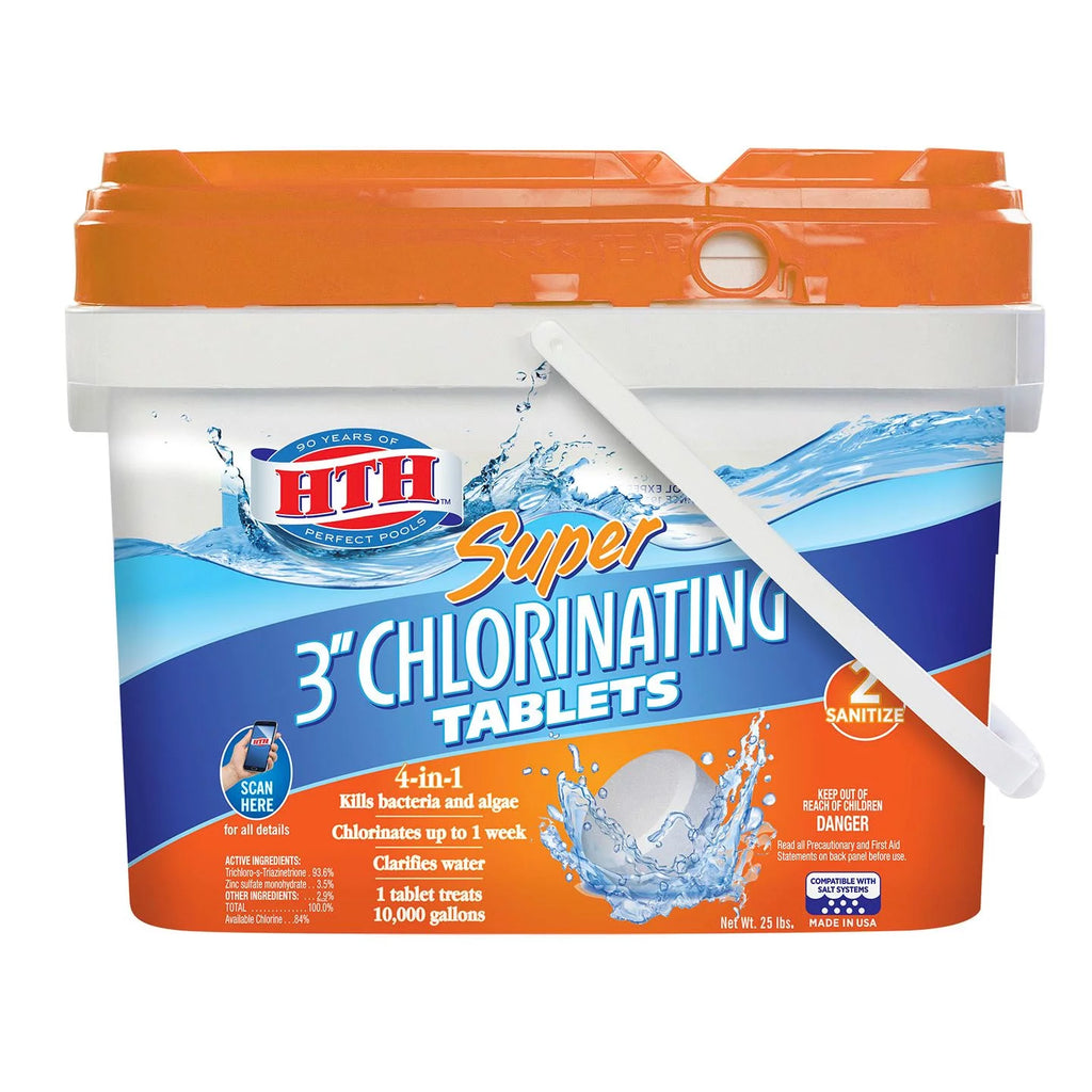 3 Inch Chlorine Tablets 25 lbs C717