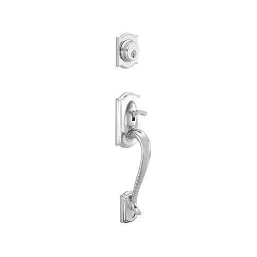 Satin Nickel Dummy Exterior Handleset U847