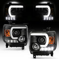Black Projector Headlights Headlamps R68028