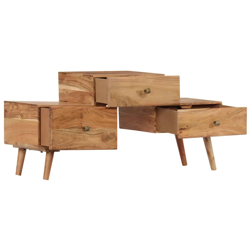 Solid Acacia Wood TV Cabinet V1203
