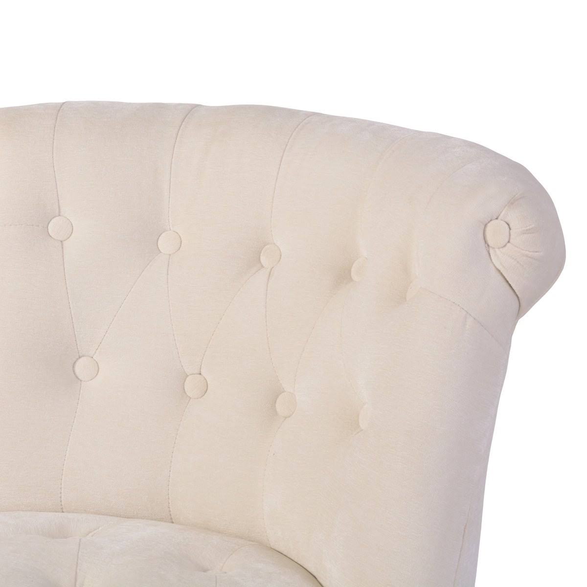 Blue Velvet Upholstered Task Chair K40481