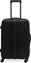 Lightweight Hardshell 4-Wheel Spinner Luggage, Midnight Black, 24-Inch Checked D37716