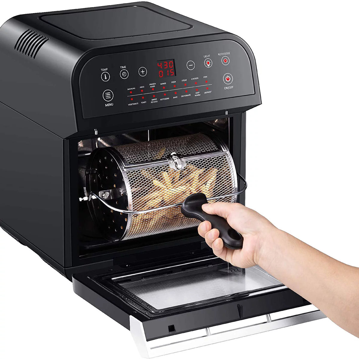 12.7-Quart Electric Air Fryer Black N989
