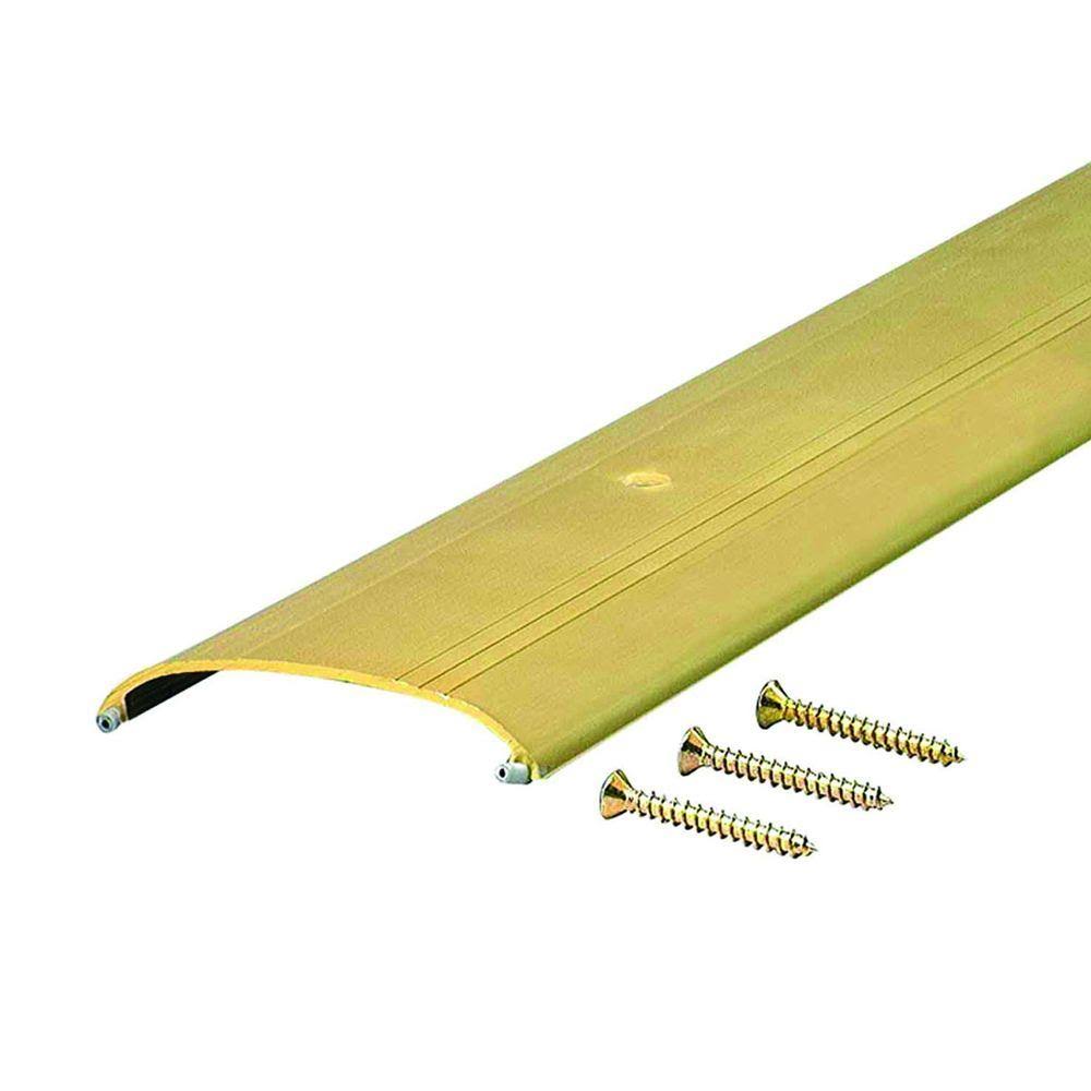 Brite Gold Aluminum Saddle Threshold B930