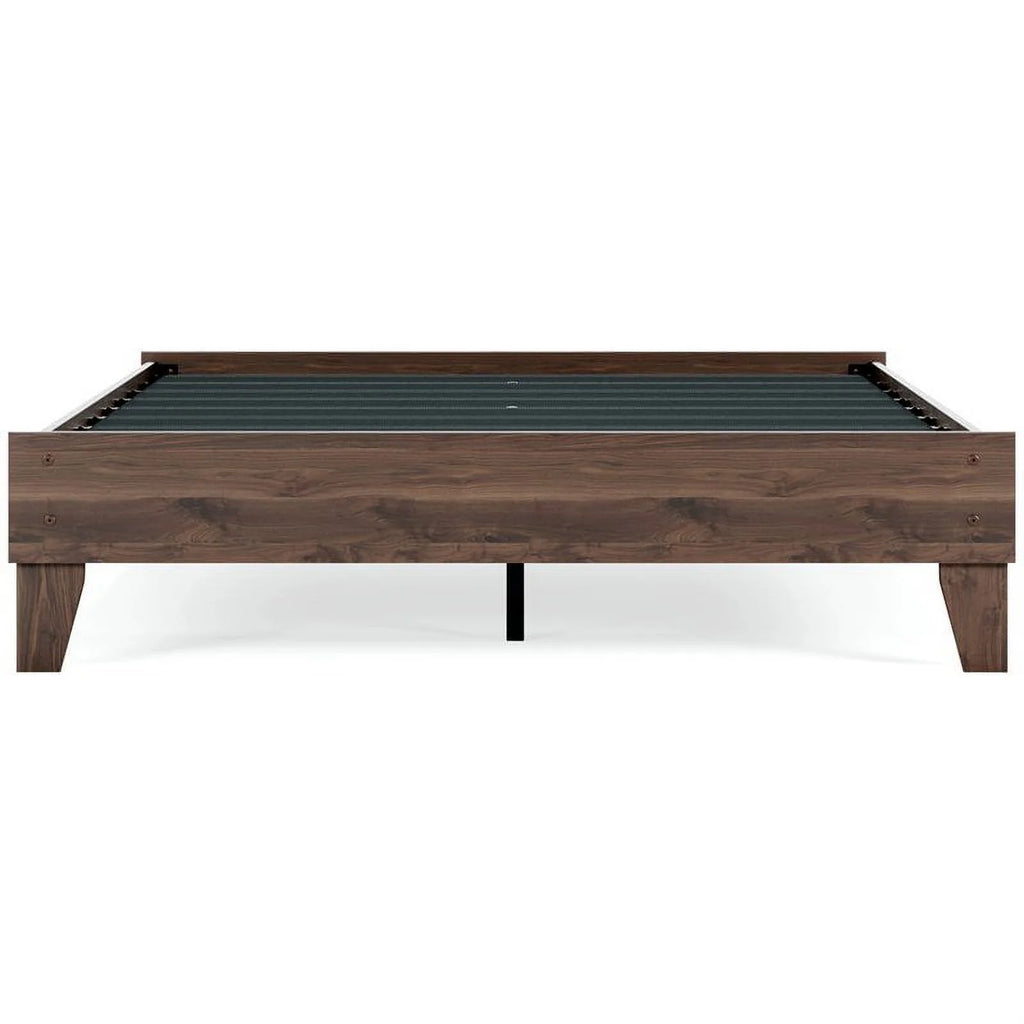 Queen Headboard and Platform Bed B9671