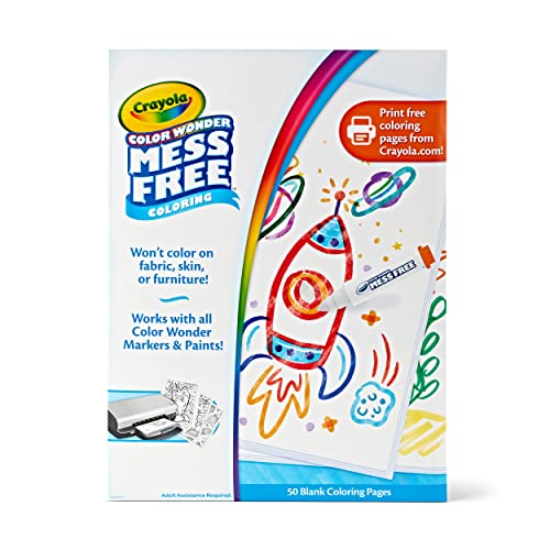 Color Wonder Magic Light Brush Mess Free Painting Station E8007