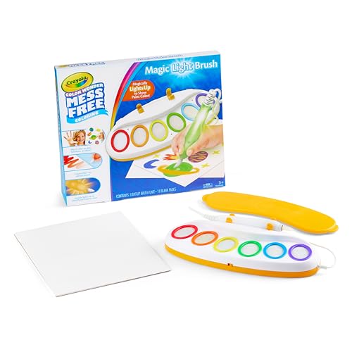 Color Wonder Magic Light Brush Mess Free Painting Station E8007