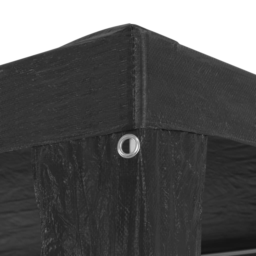 Party Tent PE Anthracite 9'10"x13'1" M6146