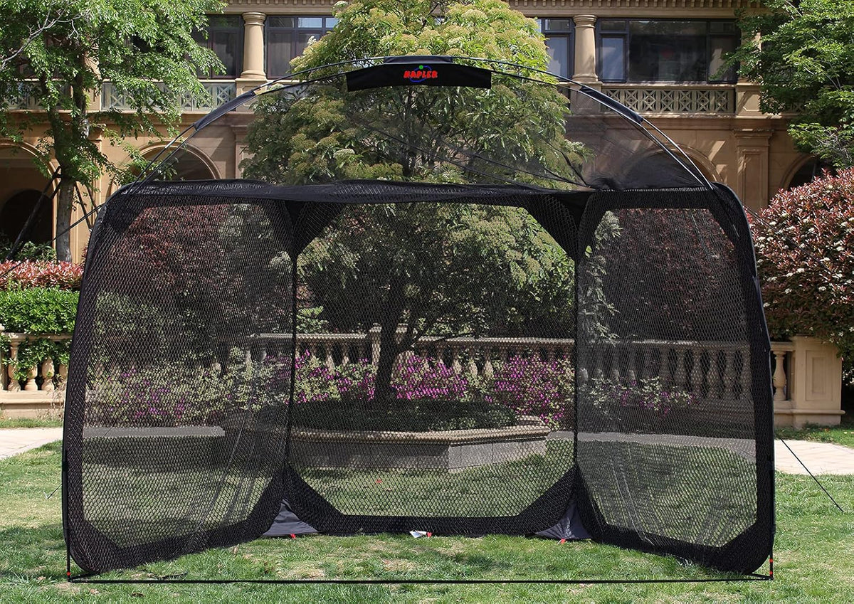 Batting Cage Baseball Softball Net with Frame and Carry Bag U52684
